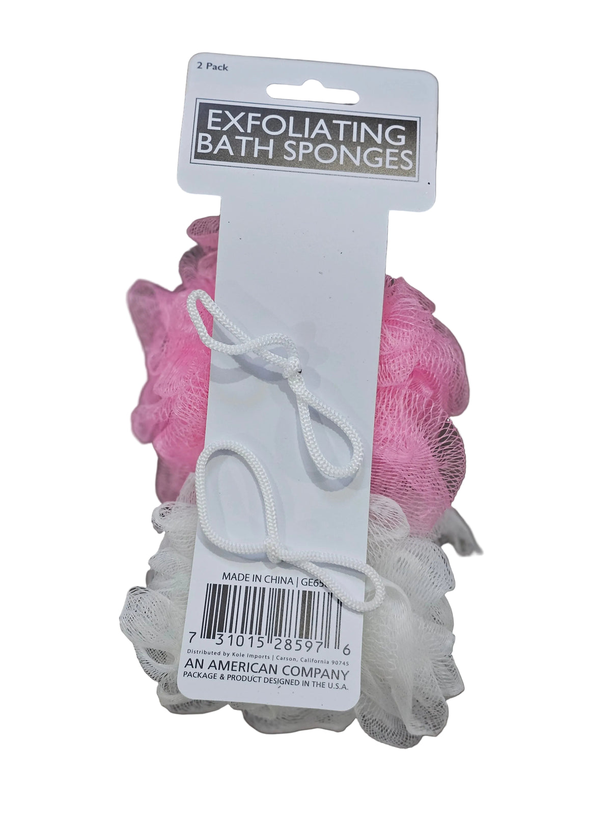 Revitalize Your Skin with Our 2-Piece Exfoliating Bath Sponge Set - Eco-Friendly & Gentle!