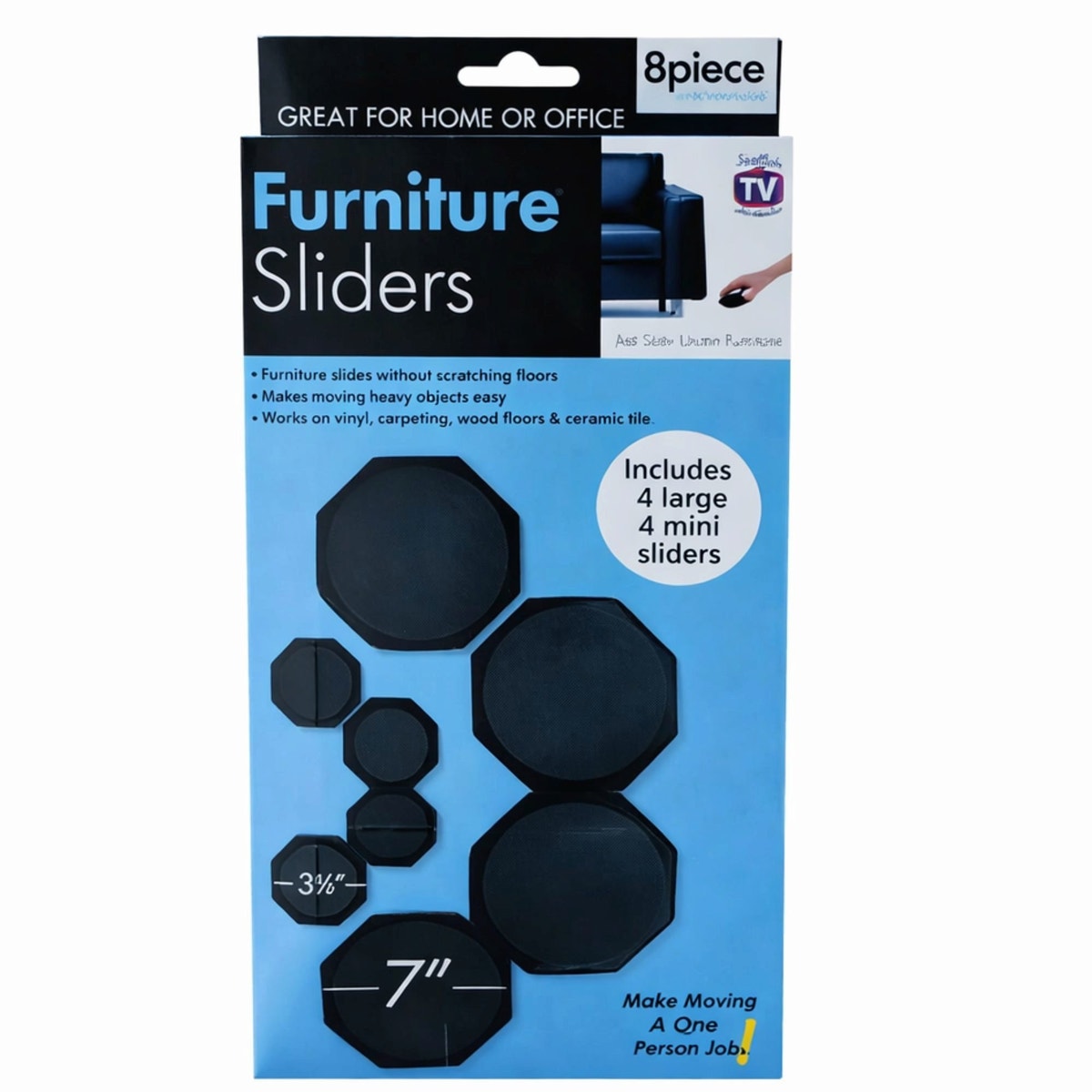 Furniture Sliders Set — 2-Pack