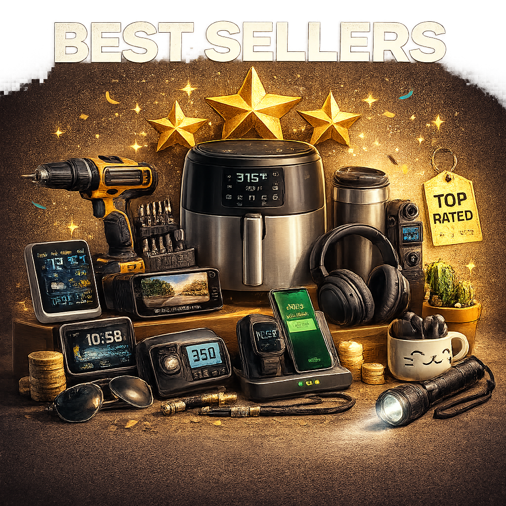 Best-selling surplus items including customer favorites across multiple product categories