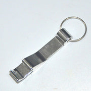 Silver — Aluminum Bottle-Opener Keychains