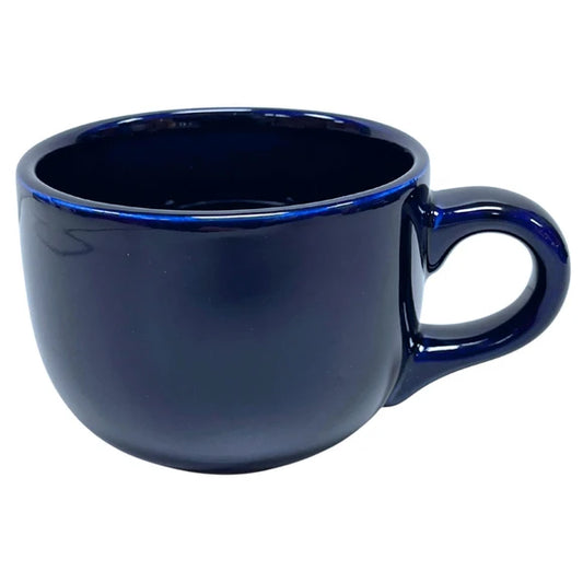 15oz ceramic soup bowl with handle sold in bulk case packs