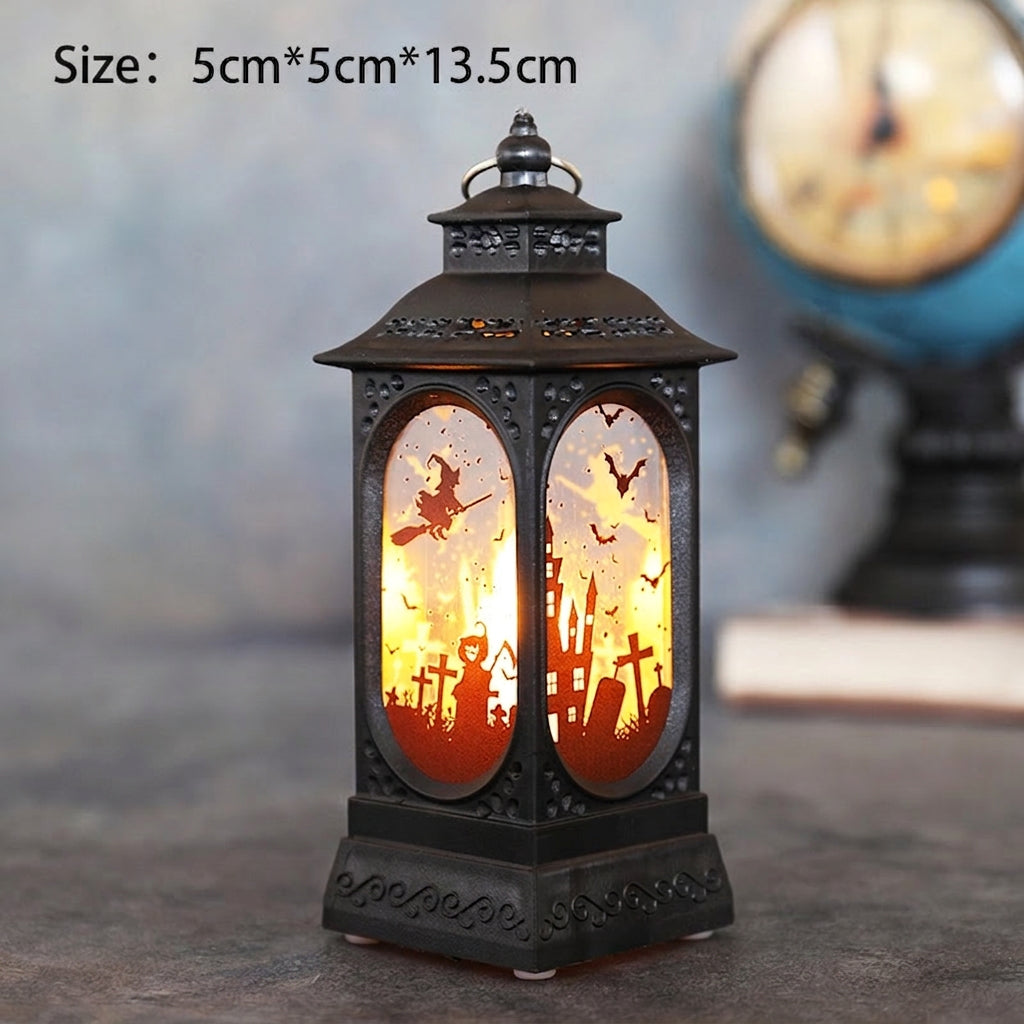 Retro Flame Halloween Lantern — product view 11