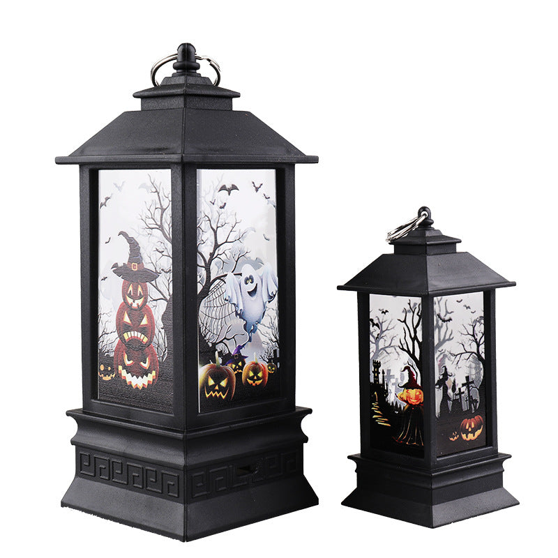Retro Flame Halloween Lantern — product view 5