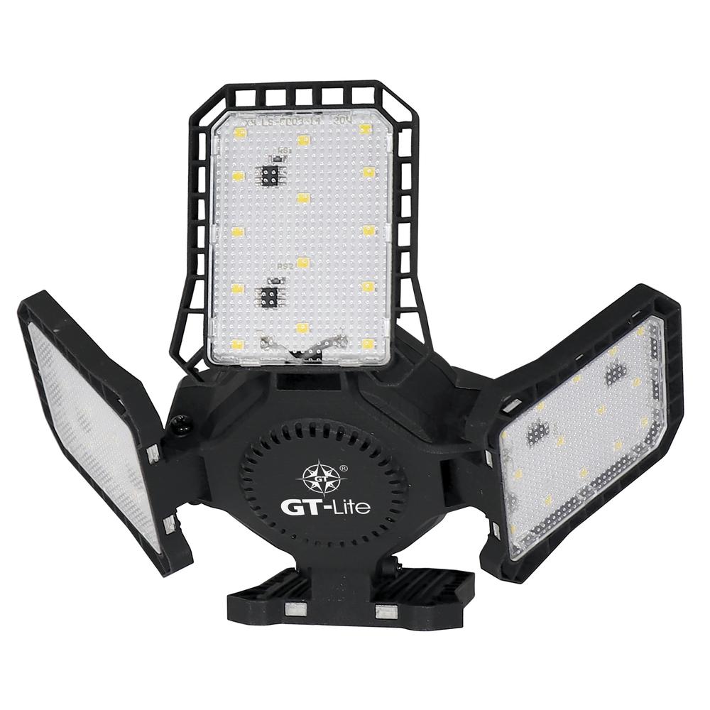 GT-Lite 4-panel LED bulb energy efficient lighting comparison