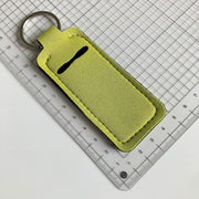 Lemon Yellow — Lip Balm Holder Keychains