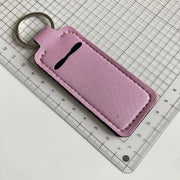 Pink — Lip Balm Holder Keychains
