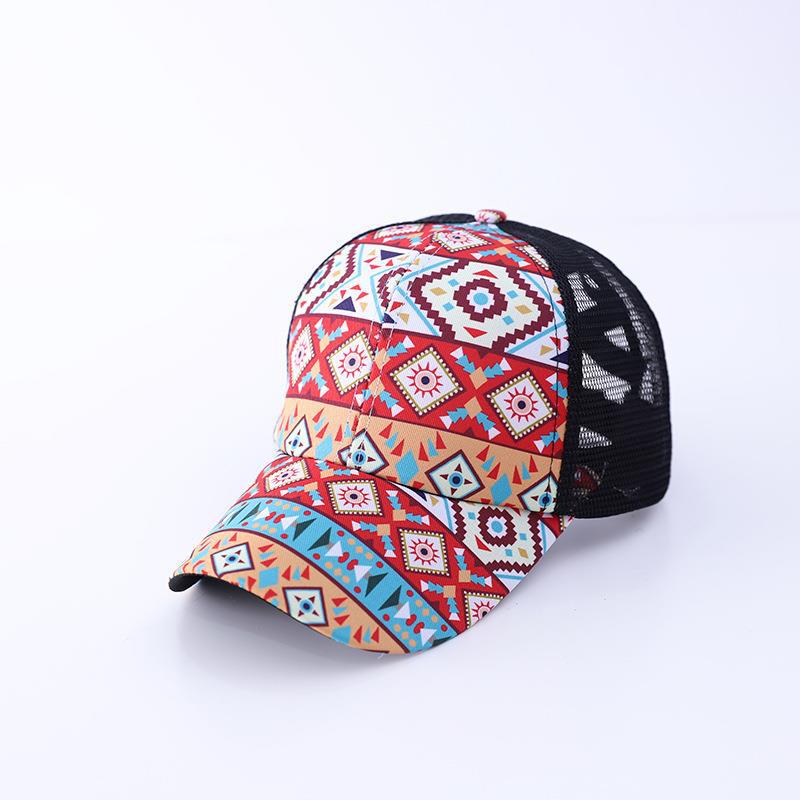 Distressed Ponytail Trucker Cap — product view 10
