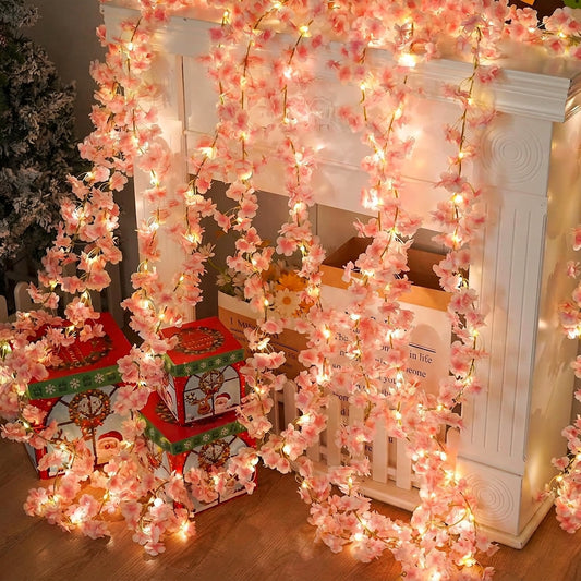 Ivy Leaf LED String Lights