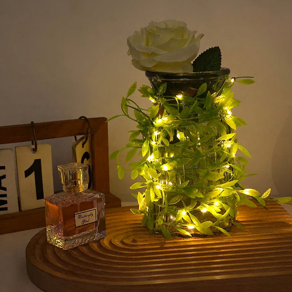 Ivy Leaf LED String Lights — product view 3