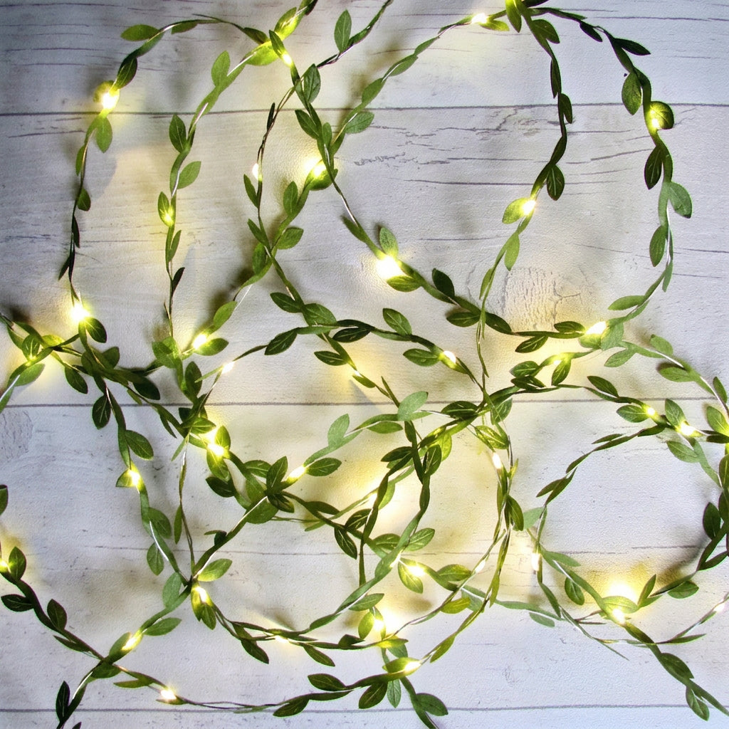 Ivy Leaf LED String Lights — product view 6