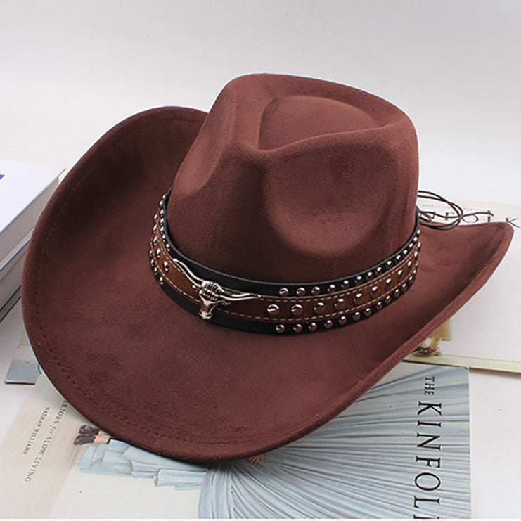Bull-Skull Western Cowboy Hat — product view 5
