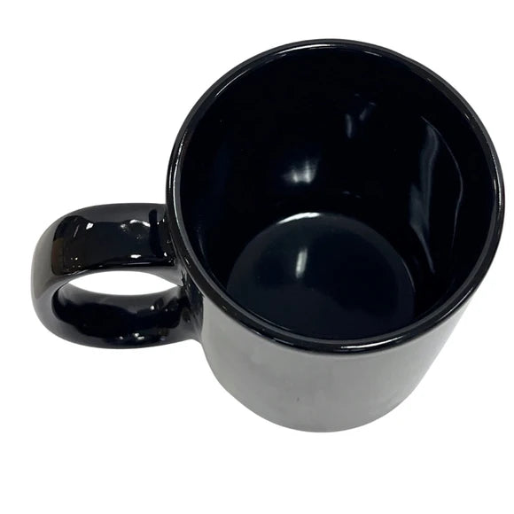 15oz Jumbo Black Ceramic Coffee Mug – 36 Pack Case