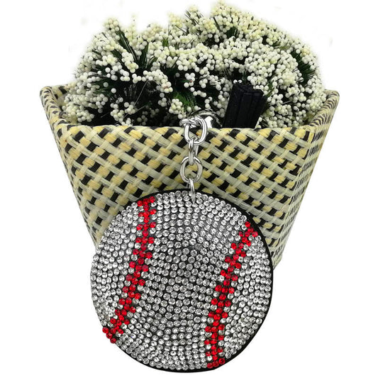 Rhinestone Sports-Ball Bag Charms product image 1