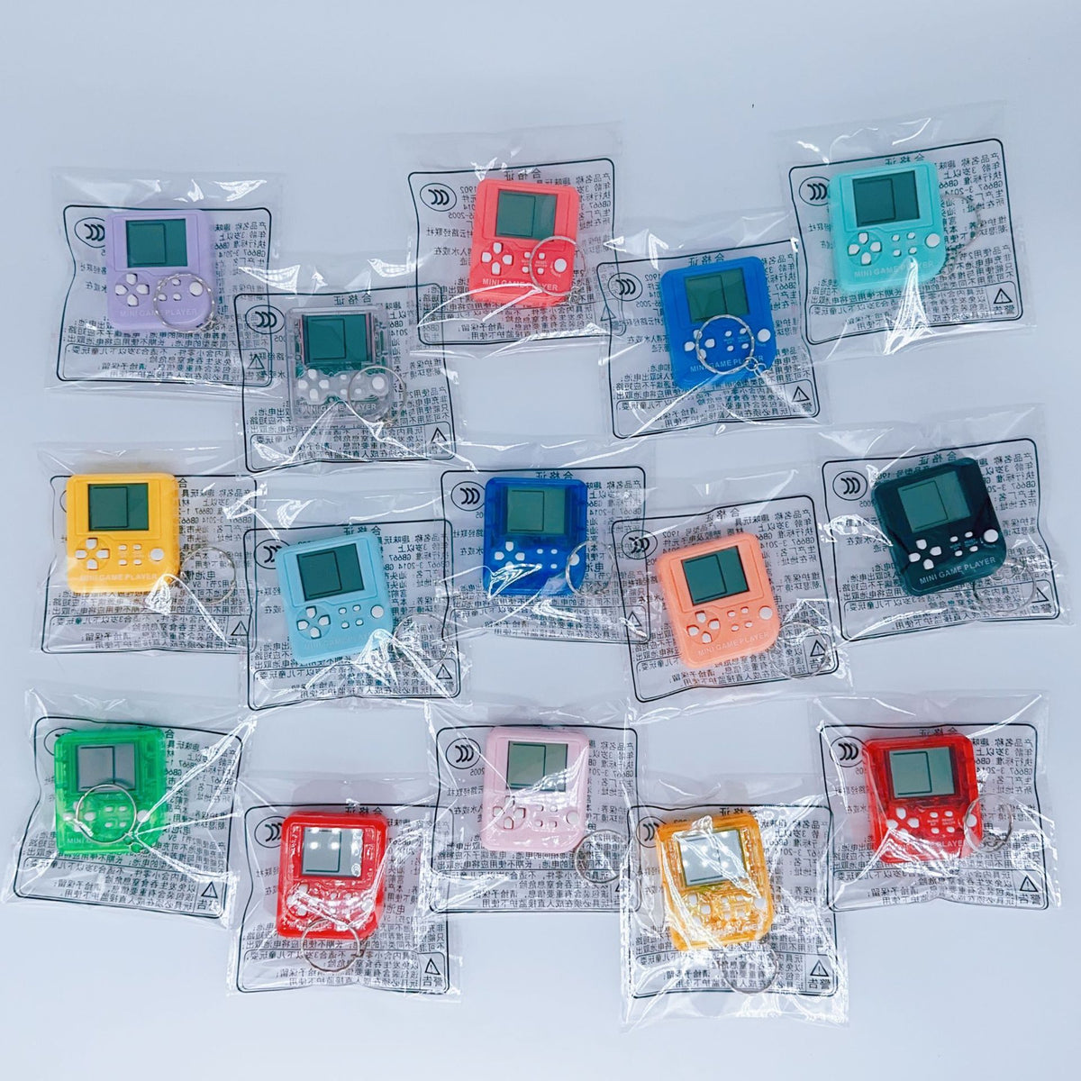 Retro Mini Game Console Keychain
