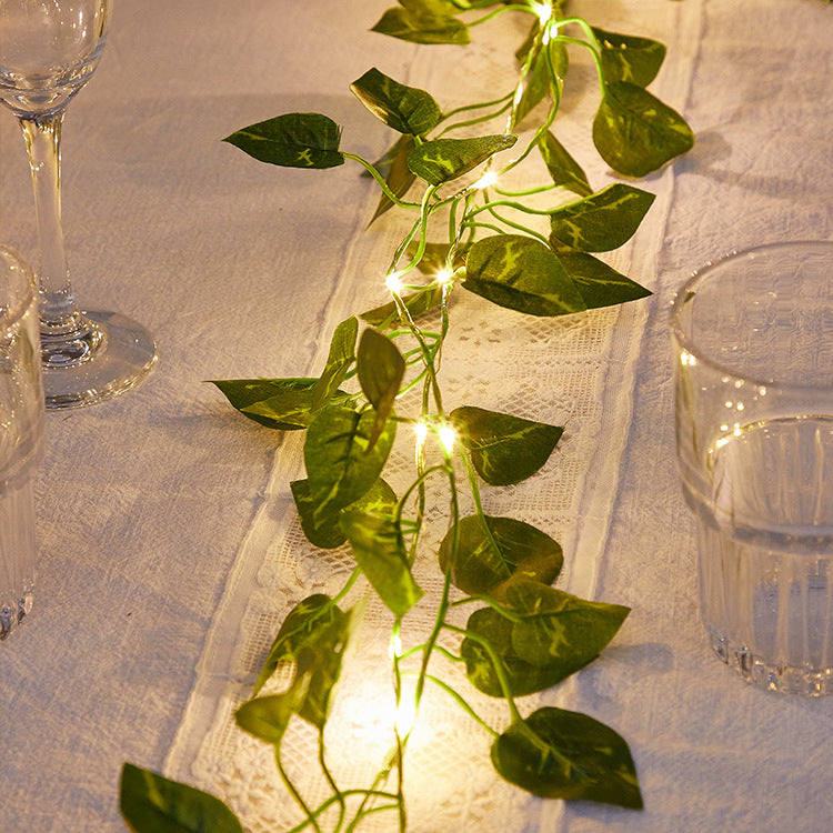 Ivy Leaf LED String Lights — product view 2