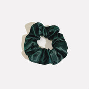 Satin 33 (Dark Green) — Satin Scrunchies