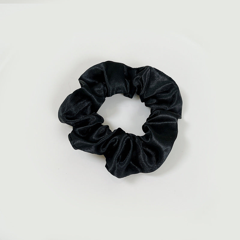 Satin 38 (Black) — Satin Scrunchies