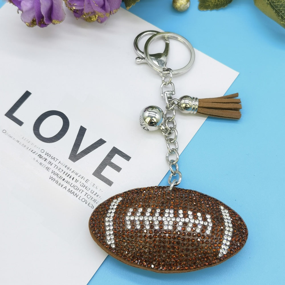 Rhinestone Sports-Ball Bag Charms product image 3