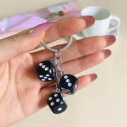 Black — Resin Dice Keychains