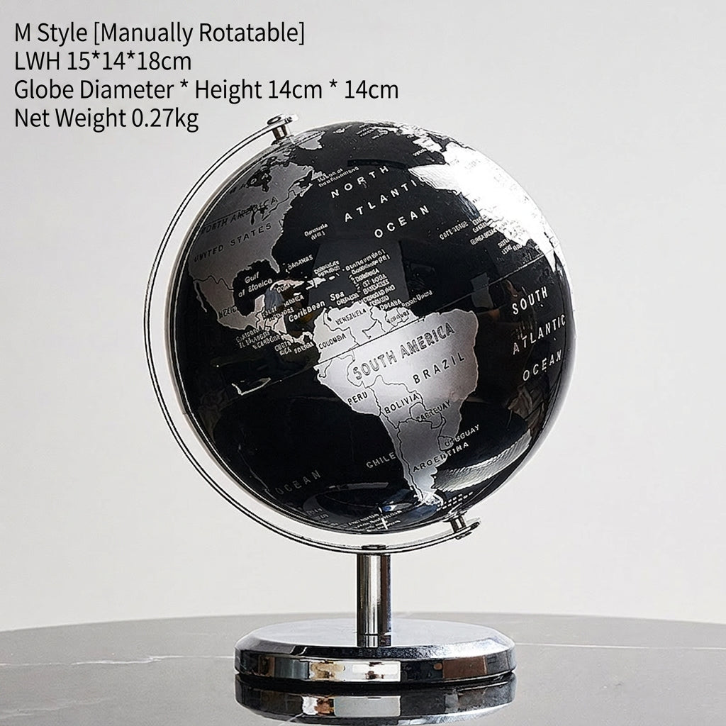 Illuminated World Globe Desk Display — product view 11