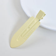 18# Metal 7cm Seamless Clip — Acetate Marble Hair Clips