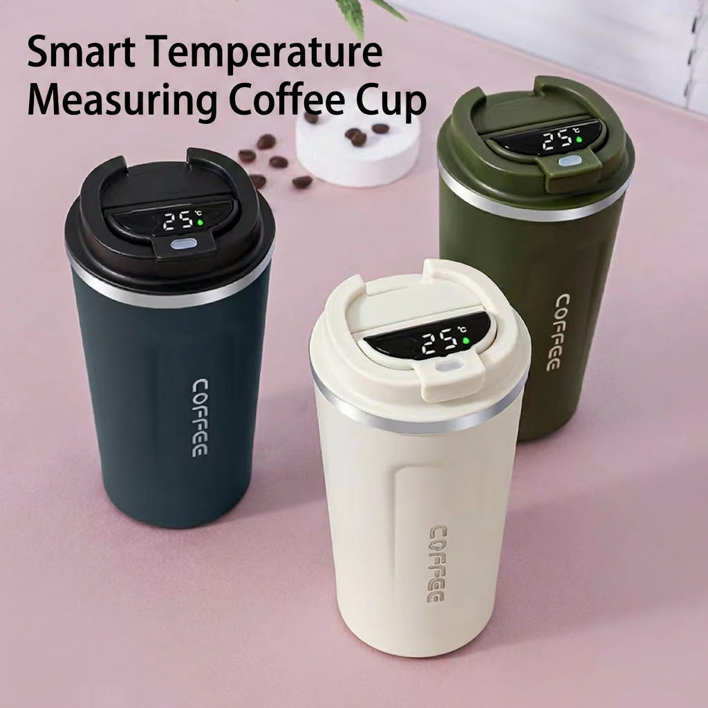 Smart-Temperature Stainless Travel Mug — product view 3