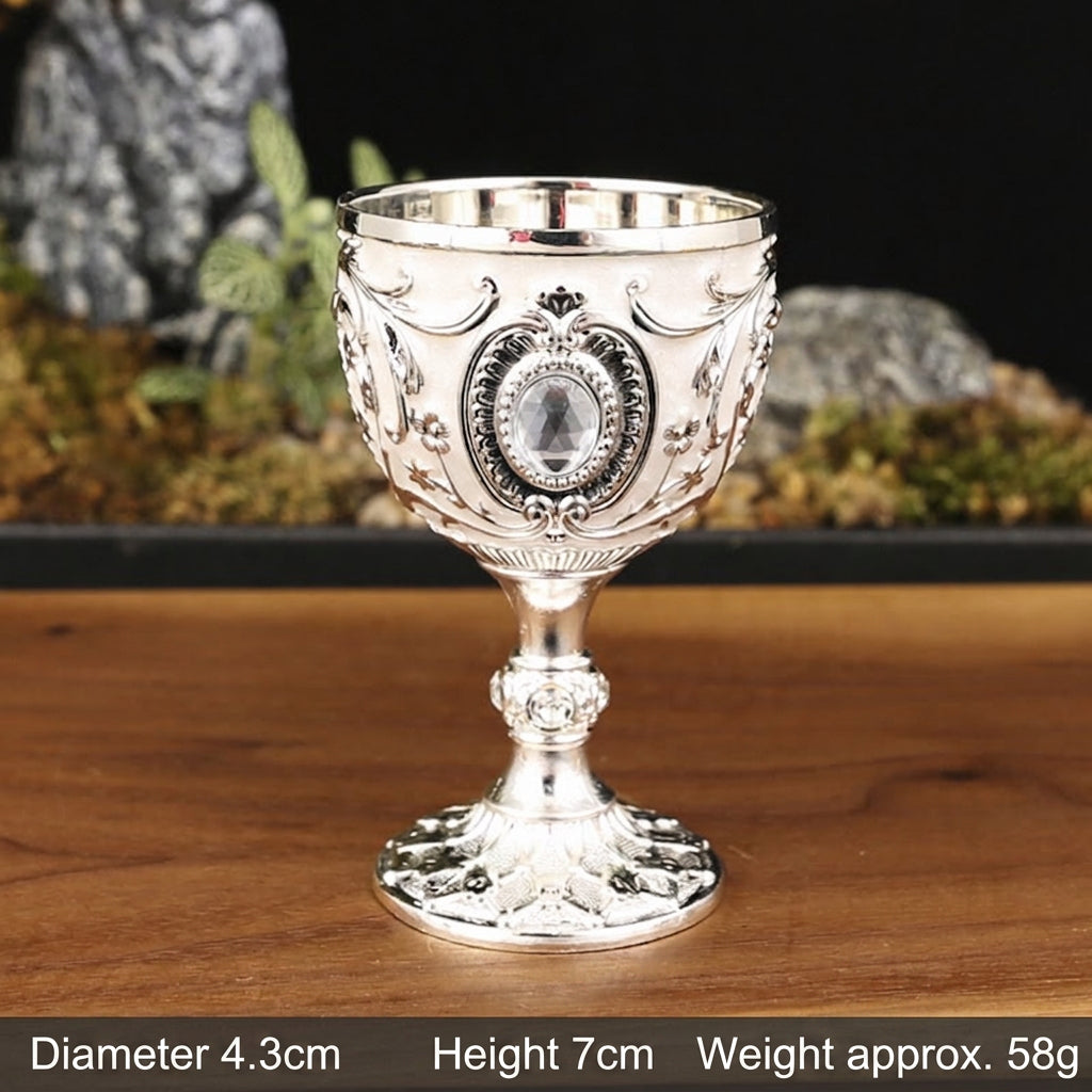 Baroque Rhinestone Metal Shot Goblet — product view 11
