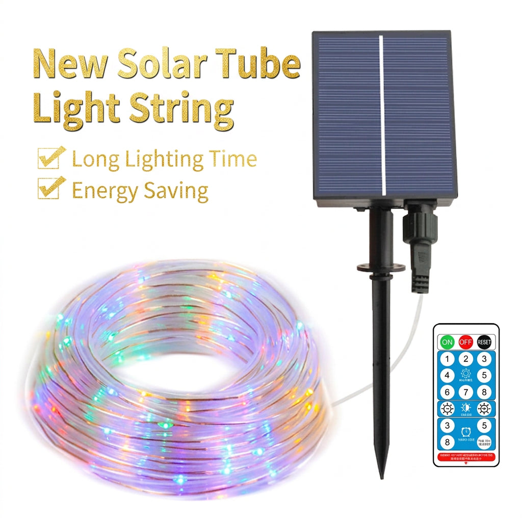 Solar LED Tube Rope Lights