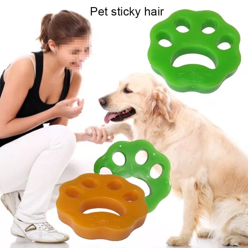 Fur Zapper pet hair removal disc for washer and dryer use to reduce pet hair on clothing