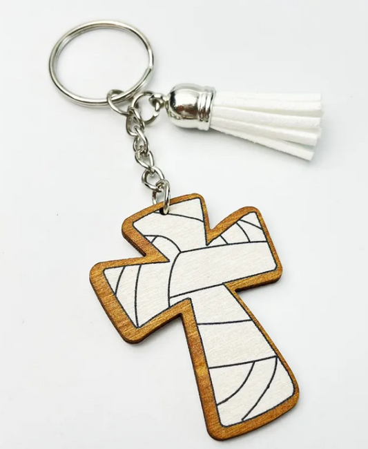 Volleyball Cross Keychains product image 1