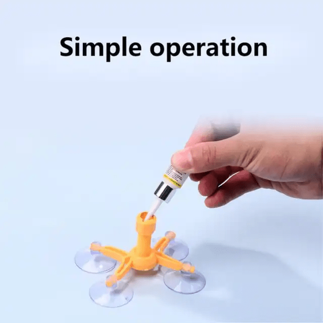 diy windshield chip repair kit for small cracks fast clearview windshield saver